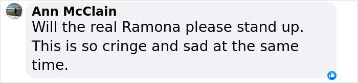 Comment trolling Ramona Singer for photoshop use.