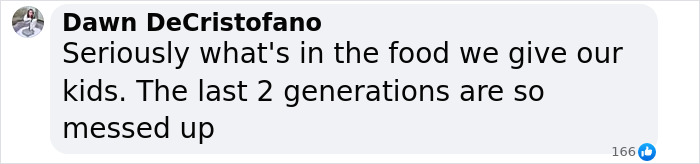 Comment questioning generational issues, related to teen-parent argument about God.