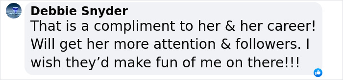 Debbie Snyder comments supportively about Aimee Lou Wood's career amid SNL drama.