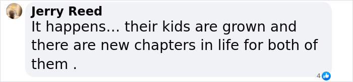 Comment by Jerry Reed on life changes and new chapters.
