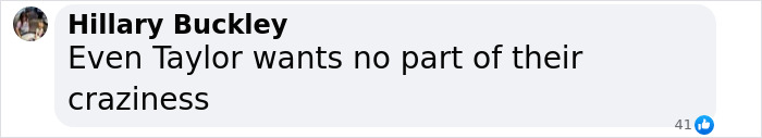Comment on social media about Taylor Swift amid drama with Blake Lively and Ryan Reynolds. Comment on social media about Taylor Swift amid drama with Blake Lively and Ryan Reynolds.