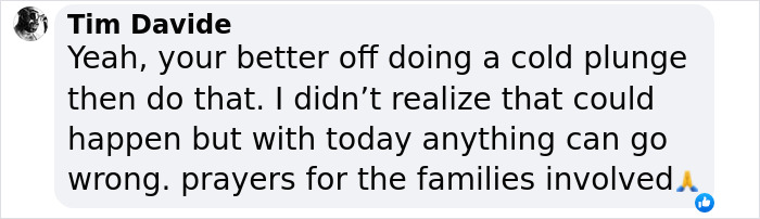 Comment expressing concerns about cryotherapy dangers after a woman's incident. Comment expressing concerns about cryotherapy dangers after a woman's incident.