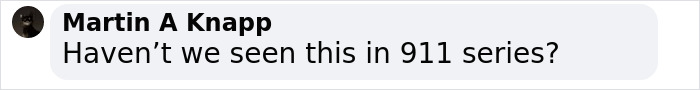 Comment referencing cryotherapy dangers, mentioning a scene from the 911 series. Comment referencing cryotherapy dangers, mentioning a scene from the 911 series.