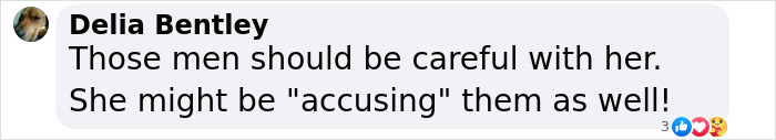 Comment urging caution about interactions between Hugh Jackman, Ryan Reynolds, and Blake Lively shared on social media post. Comment urging caution about interactions between Hugh Jackman, Ryan Reynolds, and Blake Lively shared on social media post.