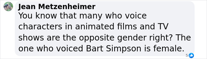 Comment on gender swap in animated films amid 'Narnia' reboot controversy.