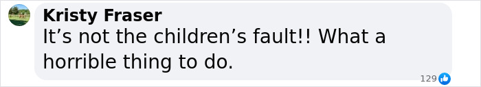Comment on poisoned Easter gifts incident, expressing outrage at harm to children. Comment on poisoned Easter gifts incident, expressing outrage at harm to children.