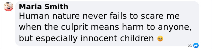 Comment about harm to innocent children in relation to poisoned Easter gifts. Comment about harm to innocent children in relation to poisoned Easter gifts.