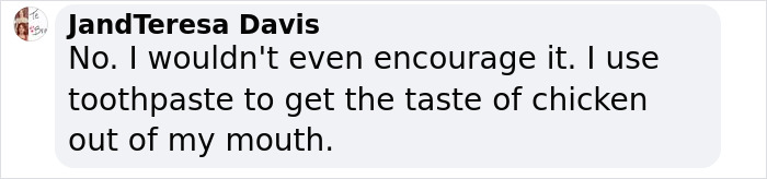 Commentary on KFC's new toothpaste featuring 11 herbs and spices, humorous reaction against chicken-flavored toothpaste.