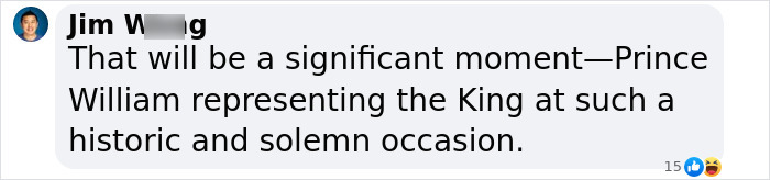 Prince William attending the Pope's funeral, representing King Charles, shared in a significant moment on social media.