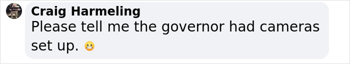 Comment discussing security cameras after Pennsylvania Governor's Mansion fire. Comment discussing security cameras after Pennsylvania Governor's Mansion fire.
