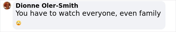 Social media user comments on film legend's love life, expressing caution in relationships, even within family.