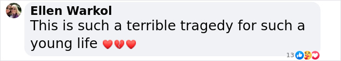 Comment on social media expressing sorrow over a tragic death, referencing Virginia Giuffre’s final note after her suicide. Comment on social media expressing sorrow over a tragic death, referencing Virginia Giuffre’s final note after her suicide.