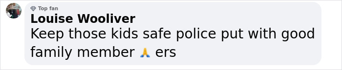 Comment by user expressing concern for child safety, related to toddlers found wandering. Comment by user expressing concern for child safety, related to toddlers found wandering.