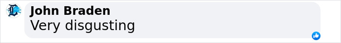 Social media comment by John Braden reacting to toddlers found wandering, expressing disapproval. Social media comment by John Braden reacting to toddlers found wandering, expressing disapproval.