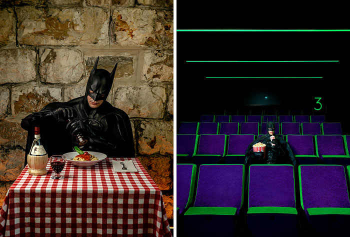 This Artist Shows What Batman Does When He’s Not Fighting Crime (25 Pics)