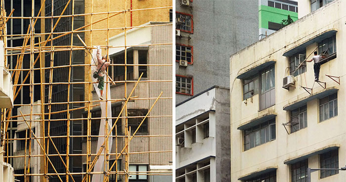 My Photos Showcase The Undeniable Skills Of This High-Risk Profession In Hong Kong (22 Pics)