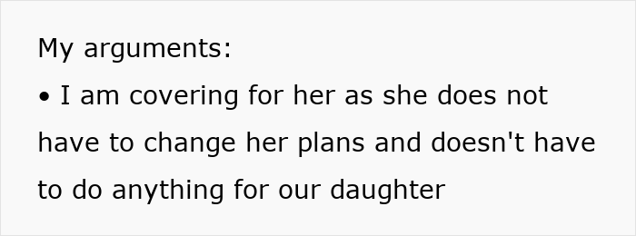 Man Refuses To Watch Daughter On Wife’s Night Out: “A Form Of Punishment” Man Refuses To Watch Daughter On Wife’s Night Out: “A Form Of Punishment”