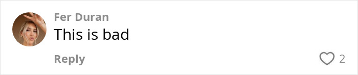 A comment criticizing a video about a mom "dangling" her newborn baby, related to safer home concerns. A comment criticizing a video about a mom "dangling" her newborn baby, related to safer home concerns.