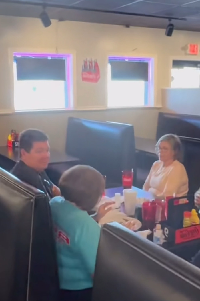 Restaurant interior with customers dining, related to owner&rsquo;s customer-shaming incident.