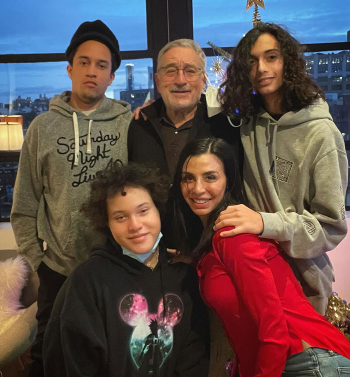 Robert De Niro with his family, including his daughter, in a candid moment highlighting transgender identity and support. Robert De Niro with his family, including his daughter, in a candid moment highlighting transgender identity and support.