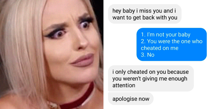 “This Is Why You Don’t Talk To Exes”: 40 Of The Worst Exes People Had To Deal With (New Pics)