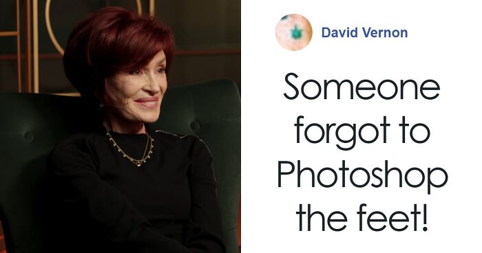 “Someone Forgot To Photoshop The Feet”: People Mock Sharon Osbourne’s Editing Blunder
