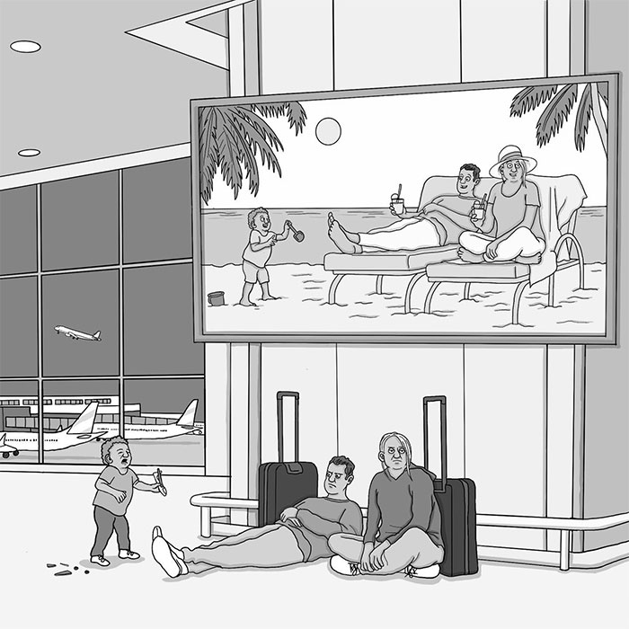 Artist Makes Relatable And Ridiculous Cartoons, And Here Are His 30 Best Works