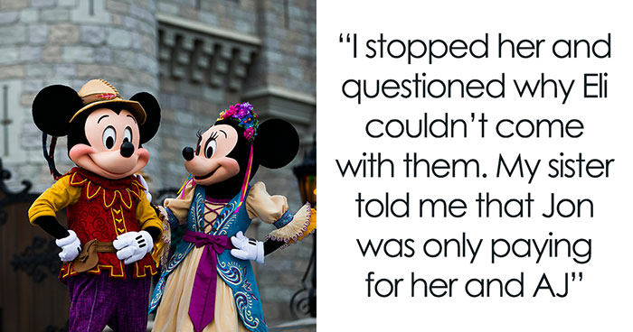 Mom Wants To Take One Kid To Disney Since Husband Pays Only For His Own, Gets Reality Check From Sis