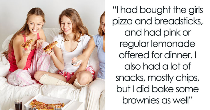Lady Feeds Daughter’s Softball Team With Pizza And Snacks At A Sleepover, Gets Called Out