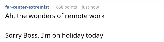 Screenshot of a social media post humorously referencing remote work during a major blackout affecting millions in Europe.