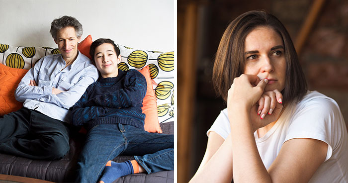 Teen Son Seeks Silent Comfort From Dad, Father Embraces Closeness, Wife Sees Red Flags