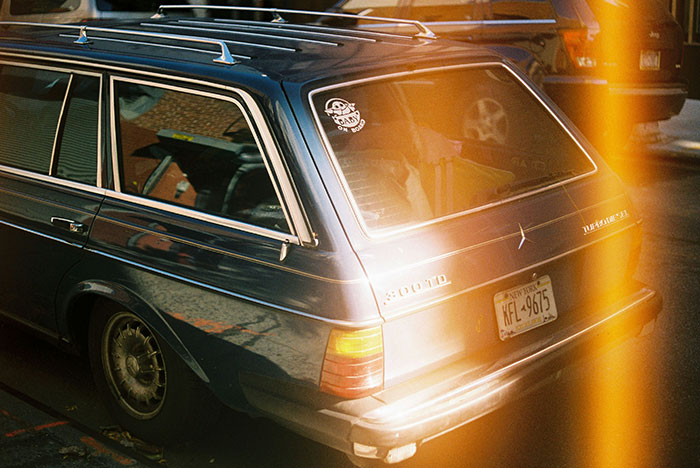 Vintage car on the street, showcasing a nostalgic trend that might surprise people in 2025.
