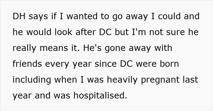 "Please Don't Be That Wife": Mom Doesn't Want Husband Going On 3-Day Bachelor Party