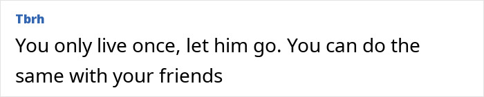 "Please Don't Be That Wife": Mom Doesn't Want Husband Going On 3-Day Bachelor Party