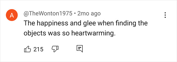 Comment on happiness and glee, related to Walton Goggins sharing cherished objects.