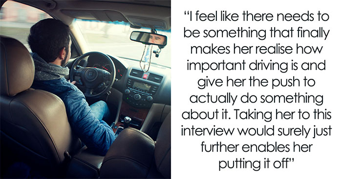 Husband Is Fed Up With Taking His Allergic-To-Driving Wife Everywhere, But She Just Won’t Start