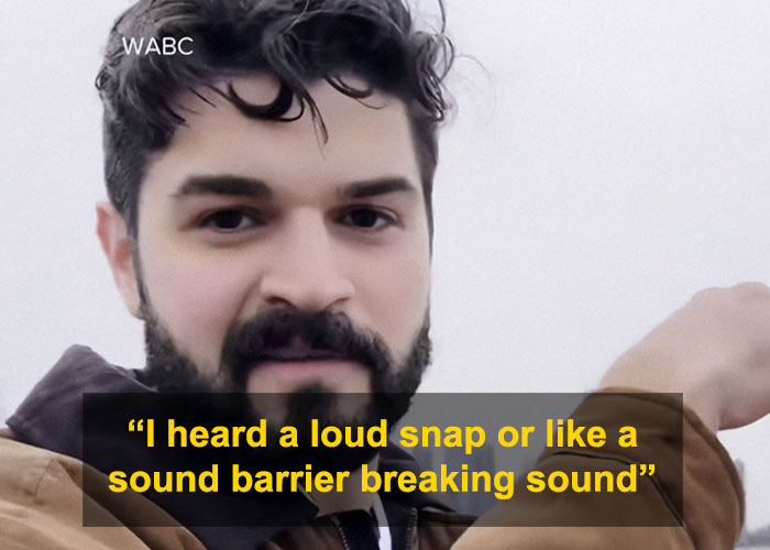 Witness shares shocking sound detail of NYC helicopter crash that claimed family's life.