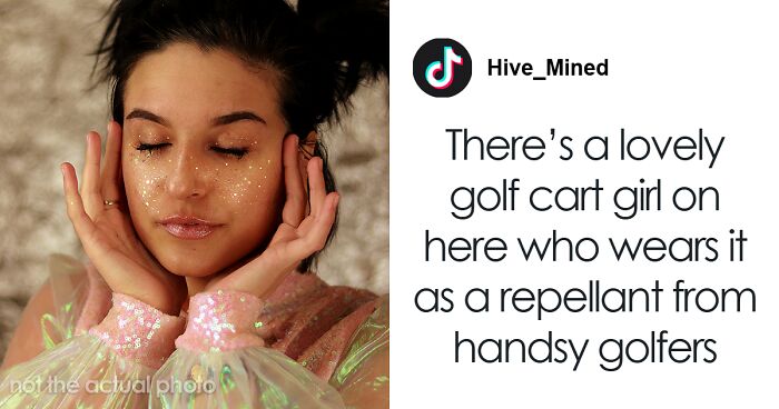 Women Start Using Glitter As Deterrent From All Kinds Of Men: “Divorce Dust? Glitter Protection?”