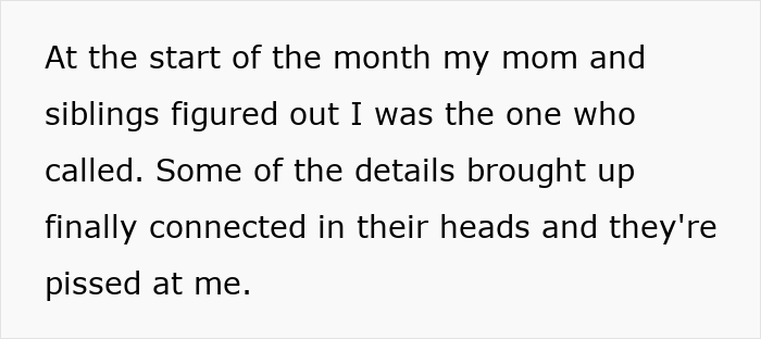 &ldquo;[Am I The Jerk] For Calling CPS On My Family And Asking To Be Removed From Our House?&rdquo;