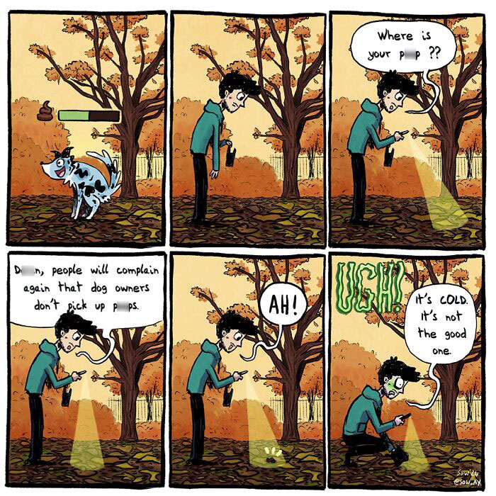 Picking Up P**ps During Fall Can Be A Challenge