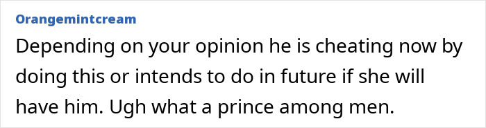 Comment expressing concern about husband connecting with a mutual friend and implications of potential cheating. Comment expressing concern about husband connecting with a mutual friend and implications of potential cheating.