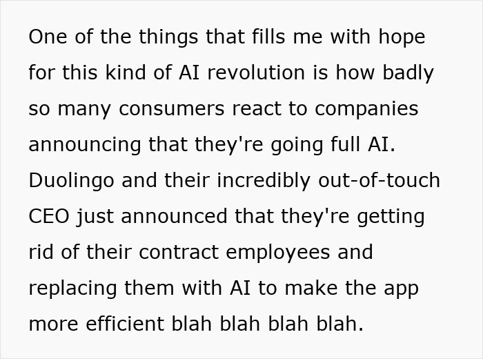 “You Can Keep Your ‘AI-First’ Company”: Loyal Users Cancel Duolingo Over AI Replacing Workers “You Can Keep Your ‘AI-First’ Company”: Loyal Users Cancel Duolingo Over AI Replacing Workers