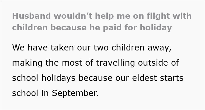 Mom Asks If She Was Wrong To Expect Help With Kids From Husband, Ignites An Eye-Opening Reaction