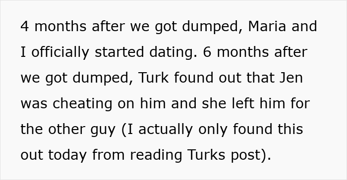 Text about dating and cheating revealing homewrecker drama involving guy and his parents uninvited from brother&rsquo;s wedding.