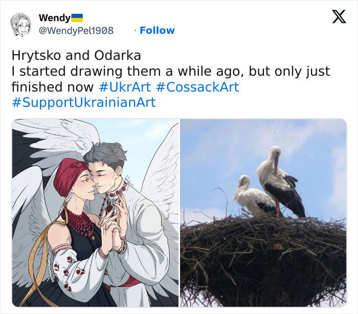 Internet Falls In Love With Ukrainian Storks Caught In A Relationship Scandal