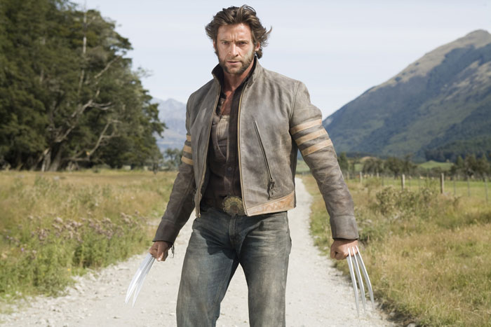Male celebrity dressed as Wolverine, outdoors on a rural path, illustrating memorable celebrity encounters in iconic costume.