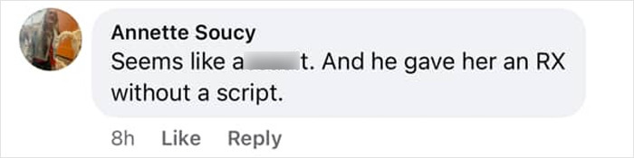 Screenshot of a social media comment discussing a woman allegedly injected with Ozempic by her boyfriend without a prescription. Screenshot of a social media comment discussing a woman allegedly injected with Ozempic by her boyfriend without a prescription.