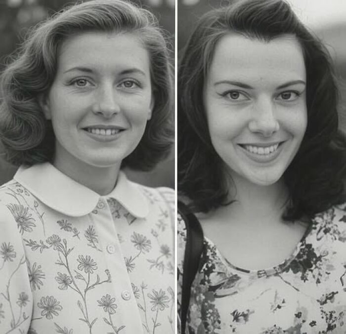 Black and white portraits of two women showing a side of history that didn’t make the cut into textbooks.
