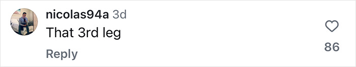 Screenshot of a social media comment mentioning That 3rd Leg related to Britney Spears fans discussing Sam Asghari&rsquo;s workout video.