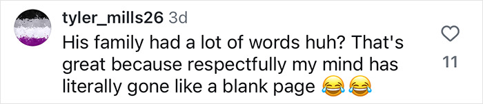 Comment on a social media post reacting to Robert Irving's underwear shoot that nearly broke the internet, with laughing emojis. Comment on a social media post reacting to Robert Irving's underwear shoot that nearly broke the internet, with laughing emojis.